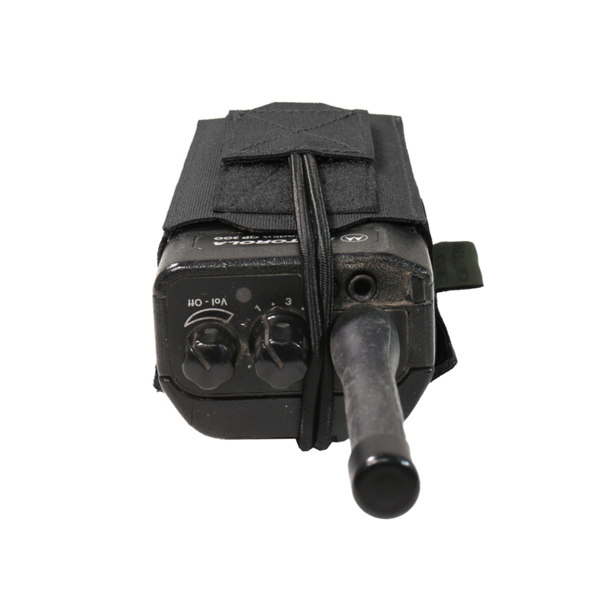Warrior Assault LCS Adjustable Radio Pouch | Black