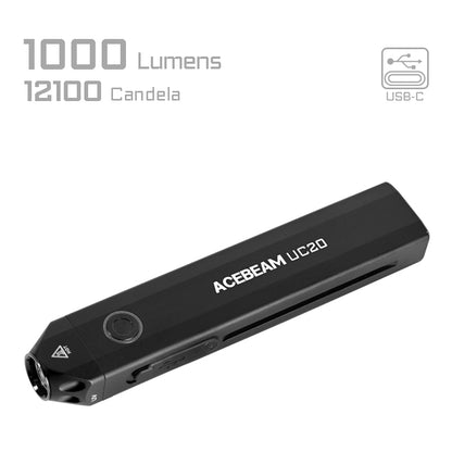 AceBeam UC20 | Flat EDC Flashlight