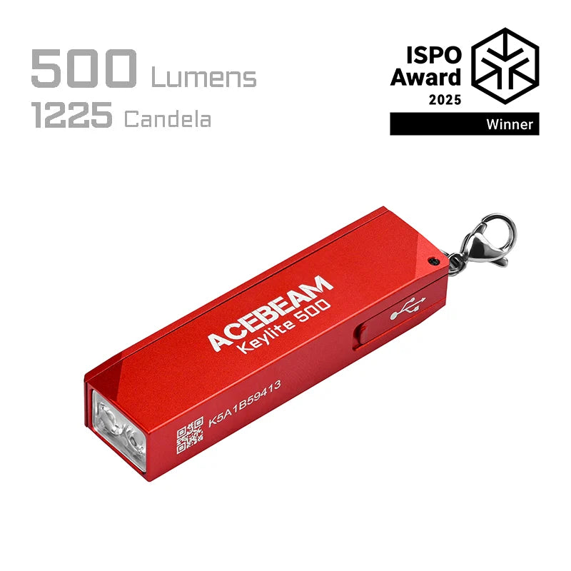 AceBeam Keylite 500 | USB-C Keychain Light