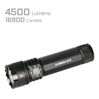 AceBeam E75 | Quad-Core High-Performance EDC Flashlight