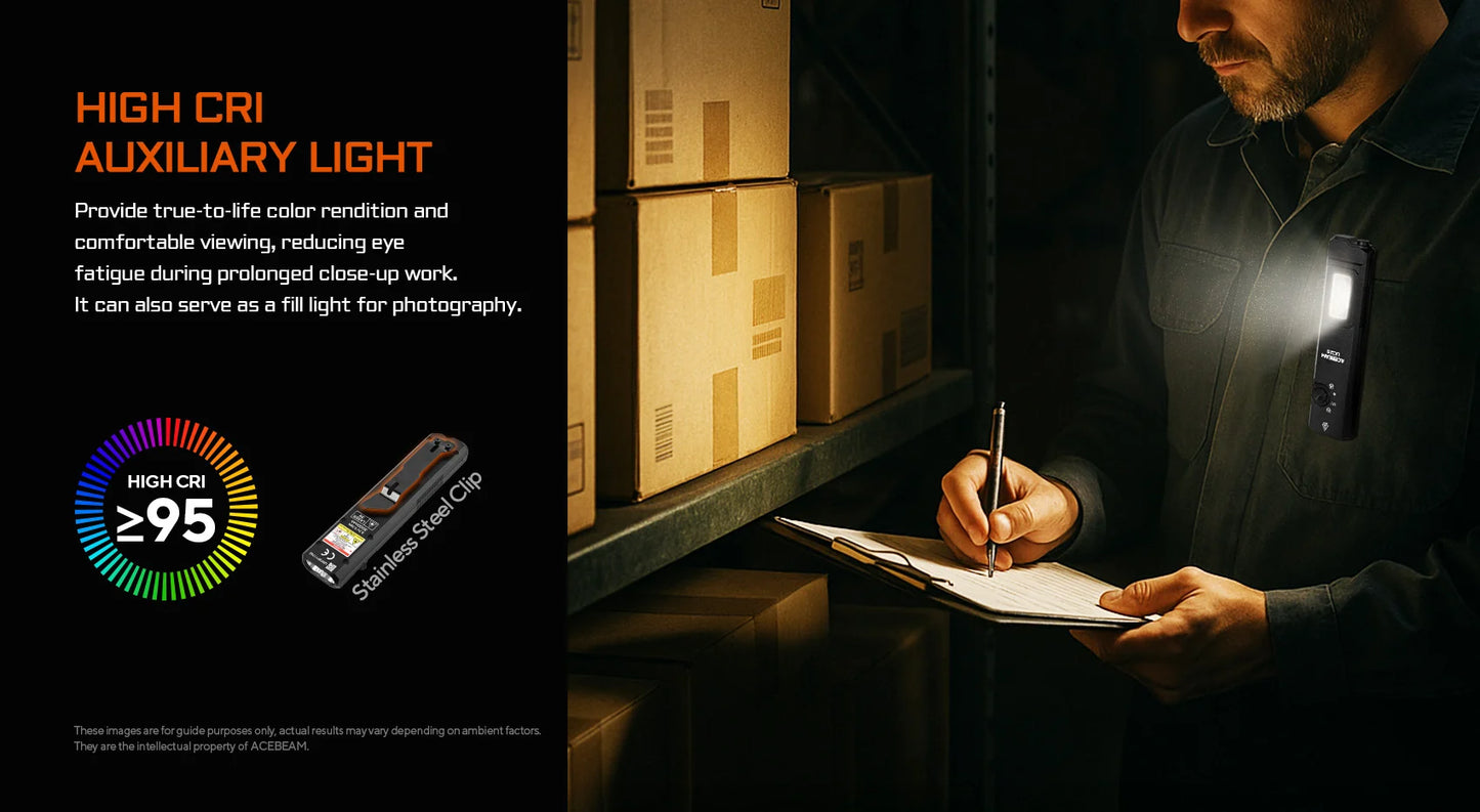 AceBeam UC25 | Multi-Light Tactical EDC Flashlight