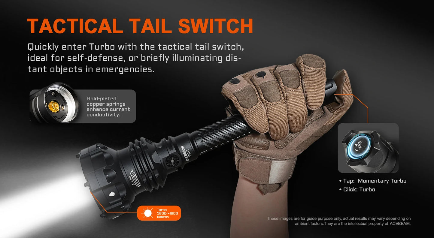 AceBeam P20 | Long Range Search Light