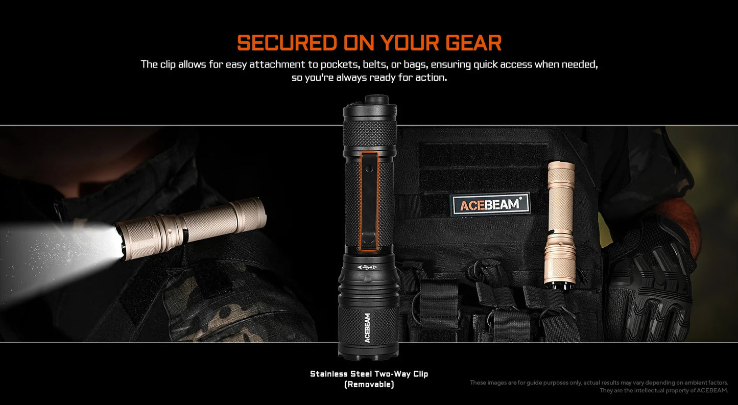 AceBeam Defender P16 2.0 | Tactical Light