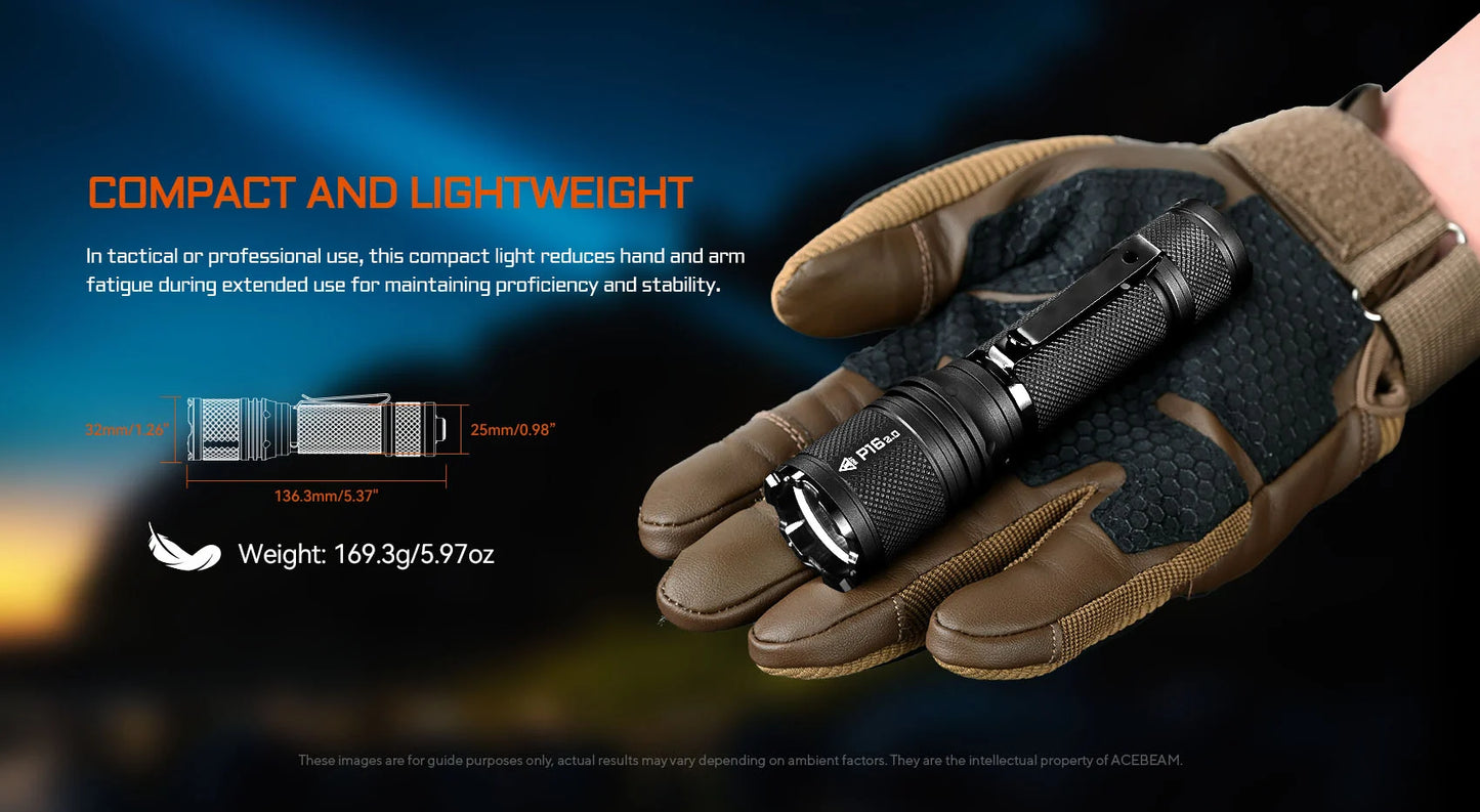 AceBeam Defender P16 2.0 | Tactical Light