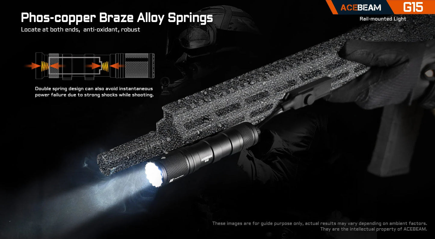 AceBeam G15 | Rail-Mounted Rifle Light