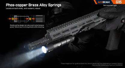AceBeam G15 | Rail-Mounted Rifle Light