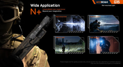 AceBeam G15 | Rail-Mounted Rifle Light