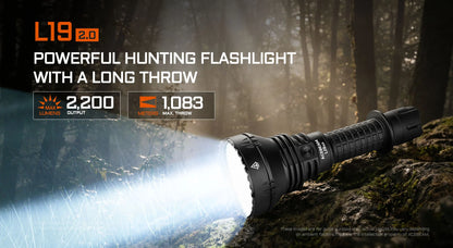 AceBeam L19 2.0 | Long Range Flashlight