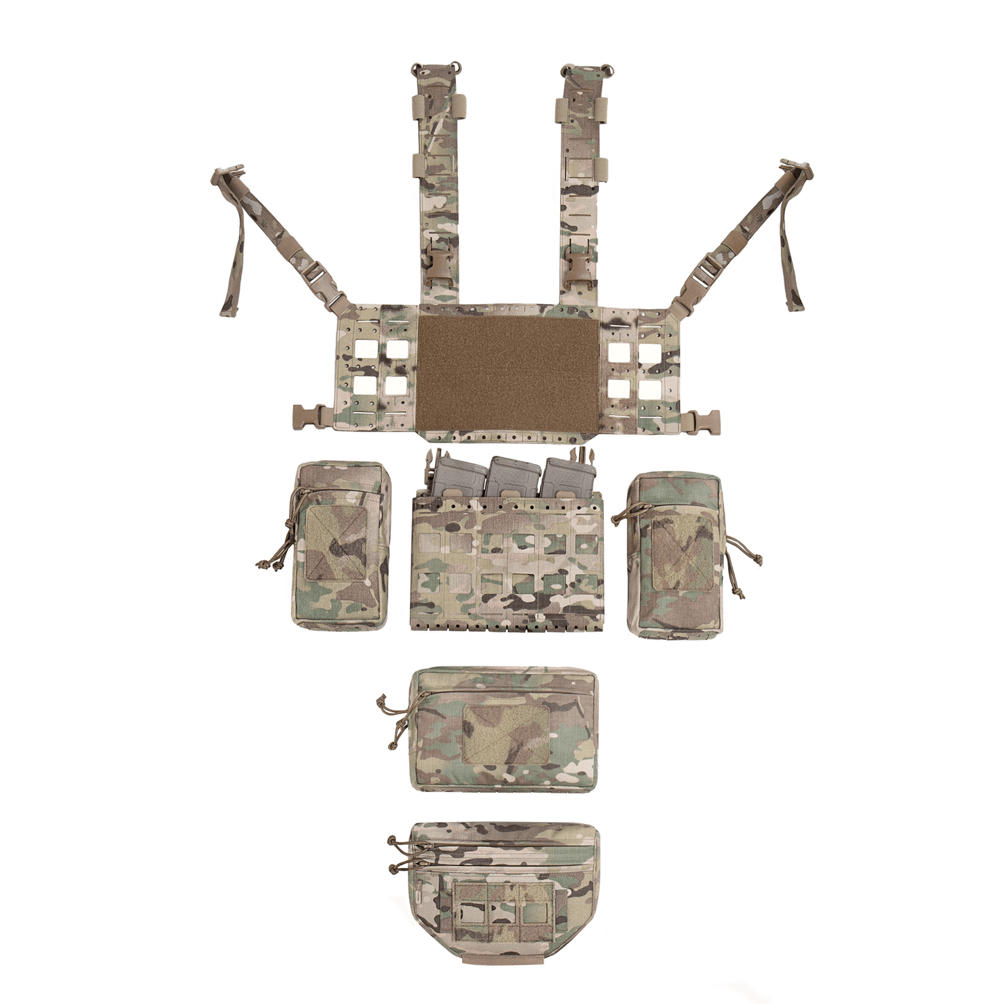 Warrior Assault Mk1 Modular Chest Rig | MultiCam