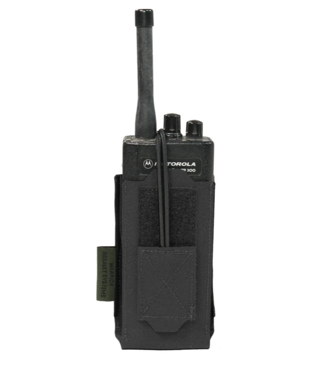 Warrior Assault LCS Adjustable Radio Pouch | Black