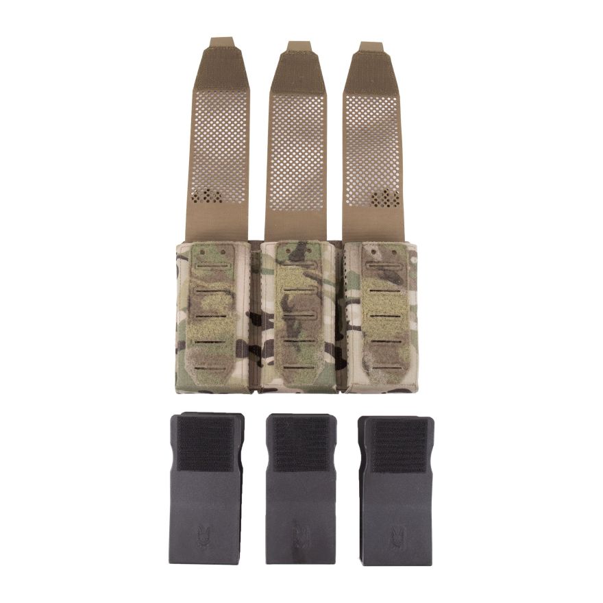 Warrior Assault Aero-Lite Triple Adaptive Mag Pouch | MultiCam