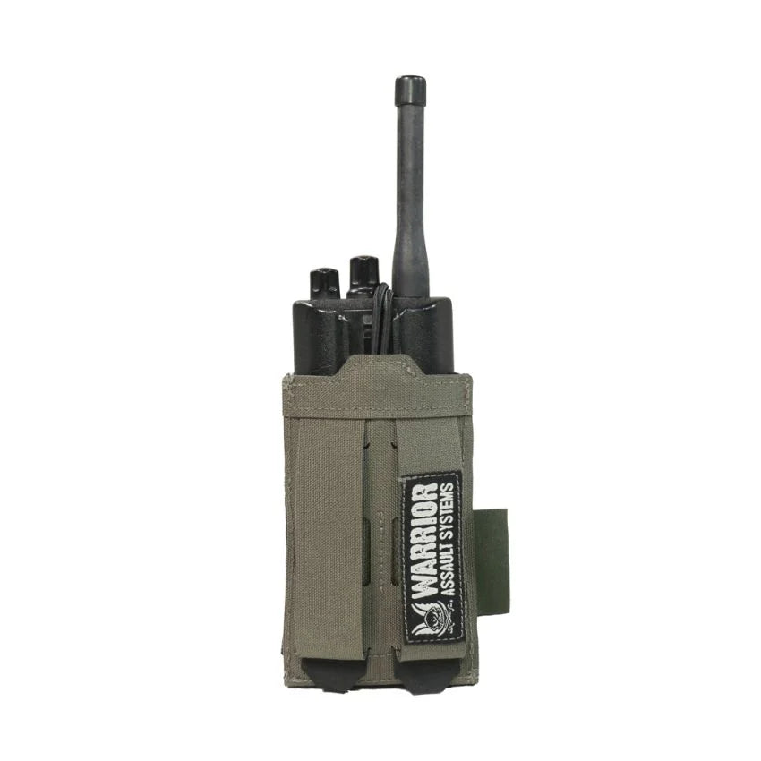 Warrior Assault LCS Adjustable Radio Pouch | Ranger Green