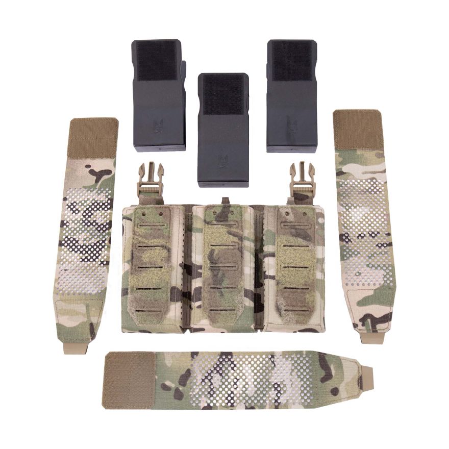 Warrior Assault Aero-Lite Triple Adaptive Mag Pouch | MultiCam