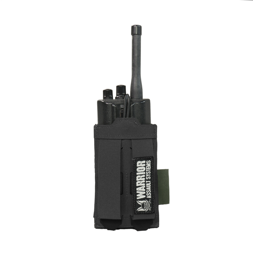 Warrior Assault LCS Adjustable Radio Pouch | Black